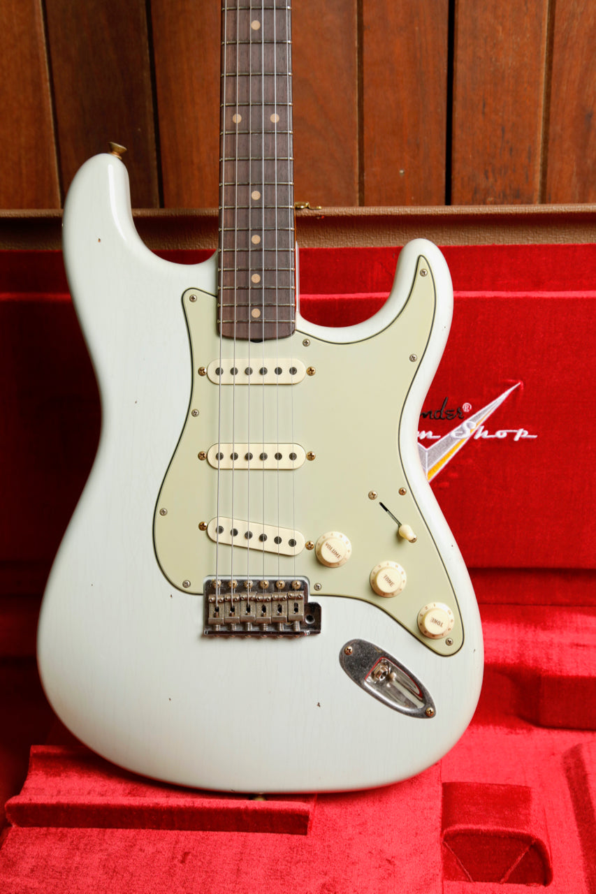 Fender Custom Shop 1959 Stratocaster Journeyman Relic Super Faded Aged Sonic Blue