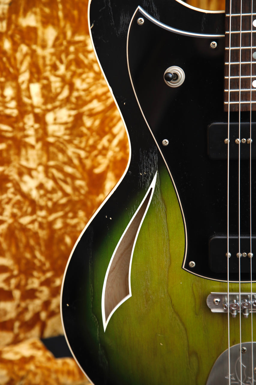 Novo Miris J Cats Eye Burst Electric Guitar