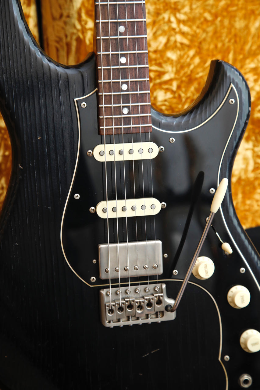 Novo Idris HSS Bull Black Electric Guitar