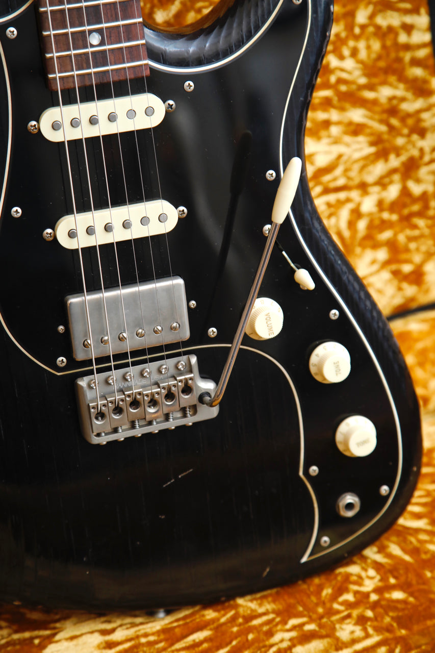 Novo Idris HSS Bull Black Electric Guitar