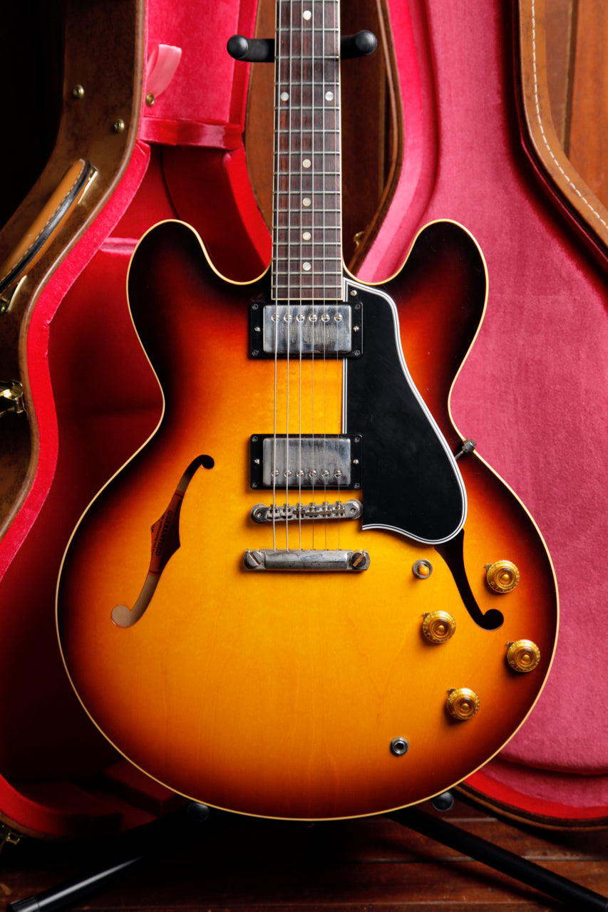 Gibson Custom 1959 ES-335 Vintage Burst VOS Semi-Hollow Electric Guitar 2021 Pre-Owned