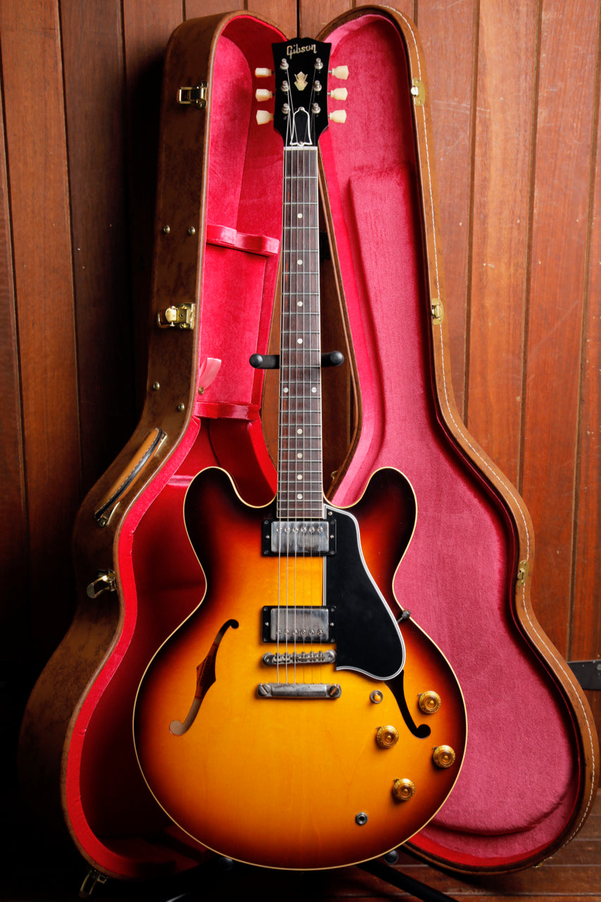 Gibson Custom 1959 ES-335 Vintage Burst VOS Semi-Hollow Electric Guitar 2021 Pre-Owned