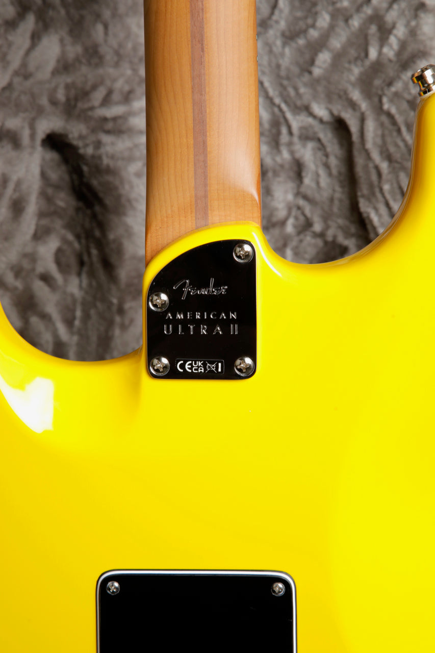 Fender Limited Edition American Ultra II HSS Stratocaster Grafitti Yellow