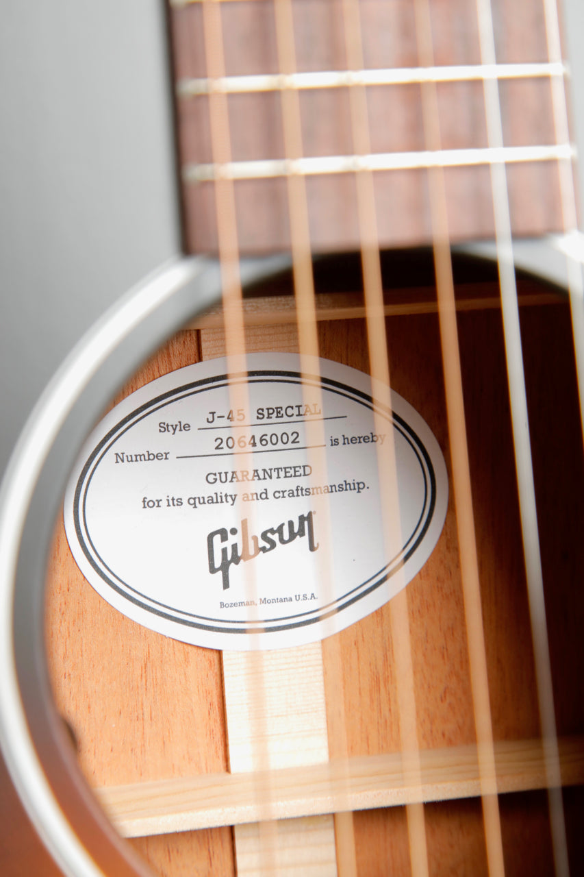 Gibson J-45 Special Satin Vintage Sunburst Acoustic-Electric Guitar