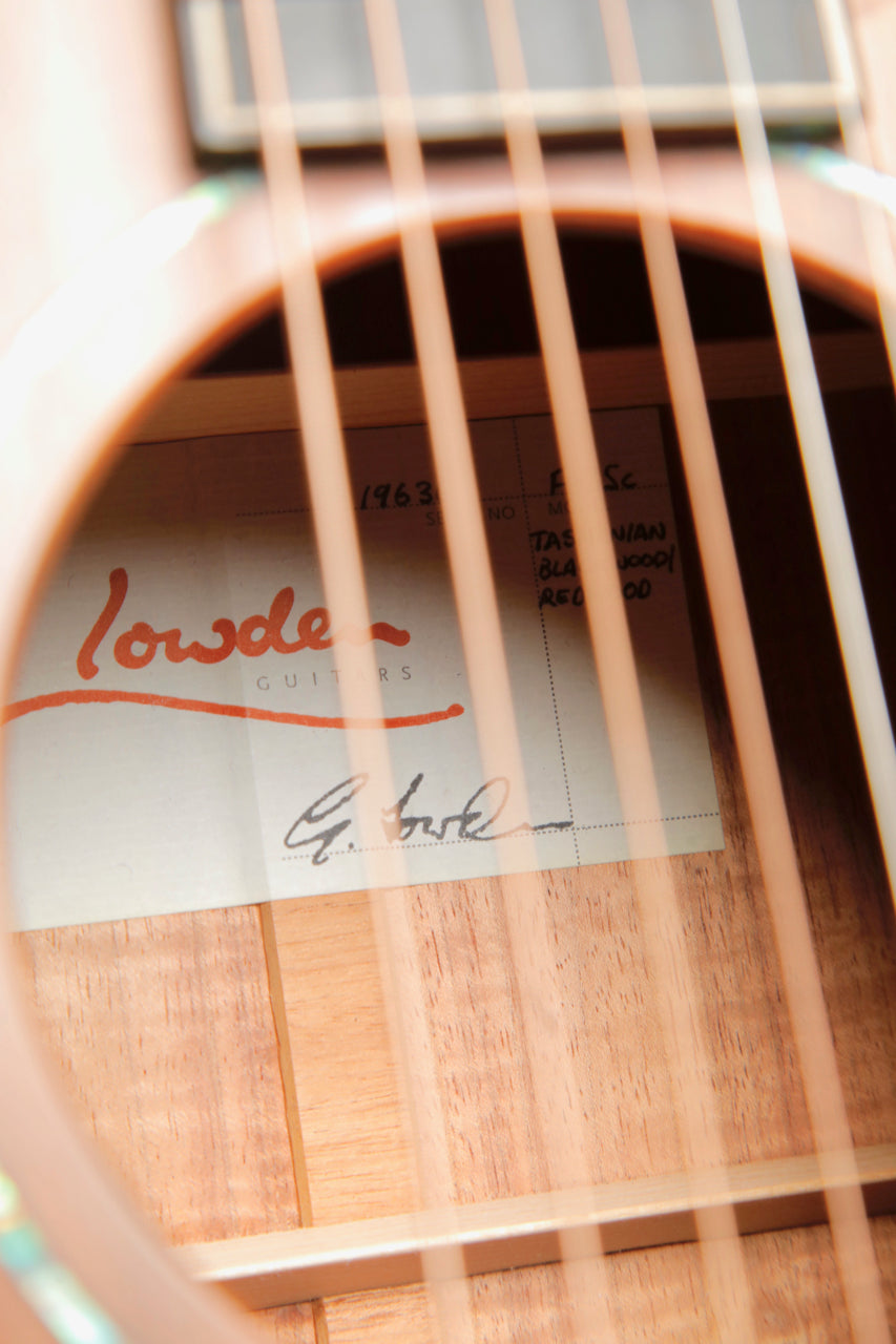 Lowden F-35c Redwood/Tasmanian Blackwood Acoustic Guitar Pre-Owned