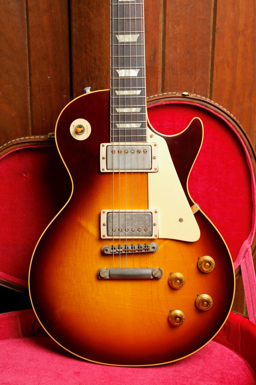 Gibson Custom Murphy Lab 1958 Les Paul Standard Bourbon Burst Ultra Light Aged