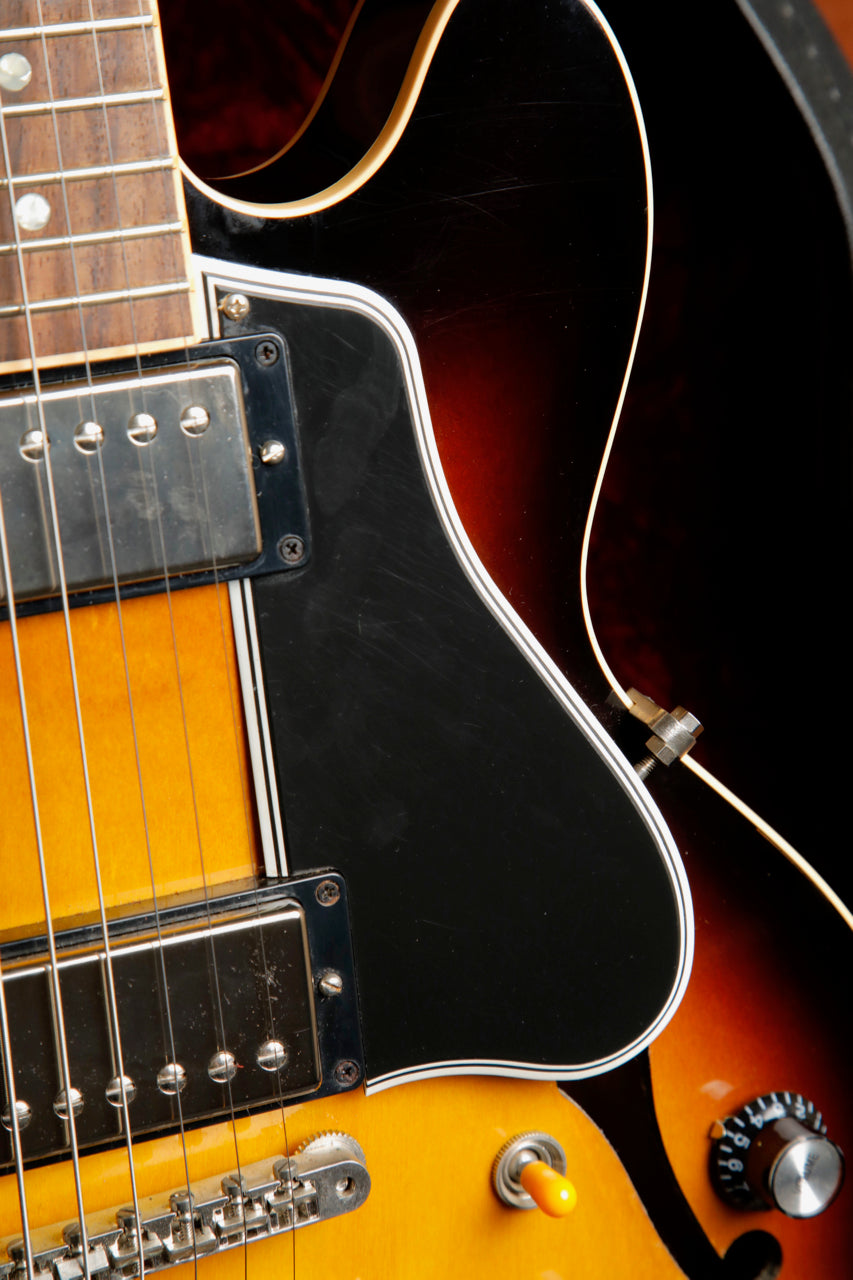 Gibson Custom Shop ES-339 Semi-Hollow Vintage Sunburst Electric Guitar Pre-Owned