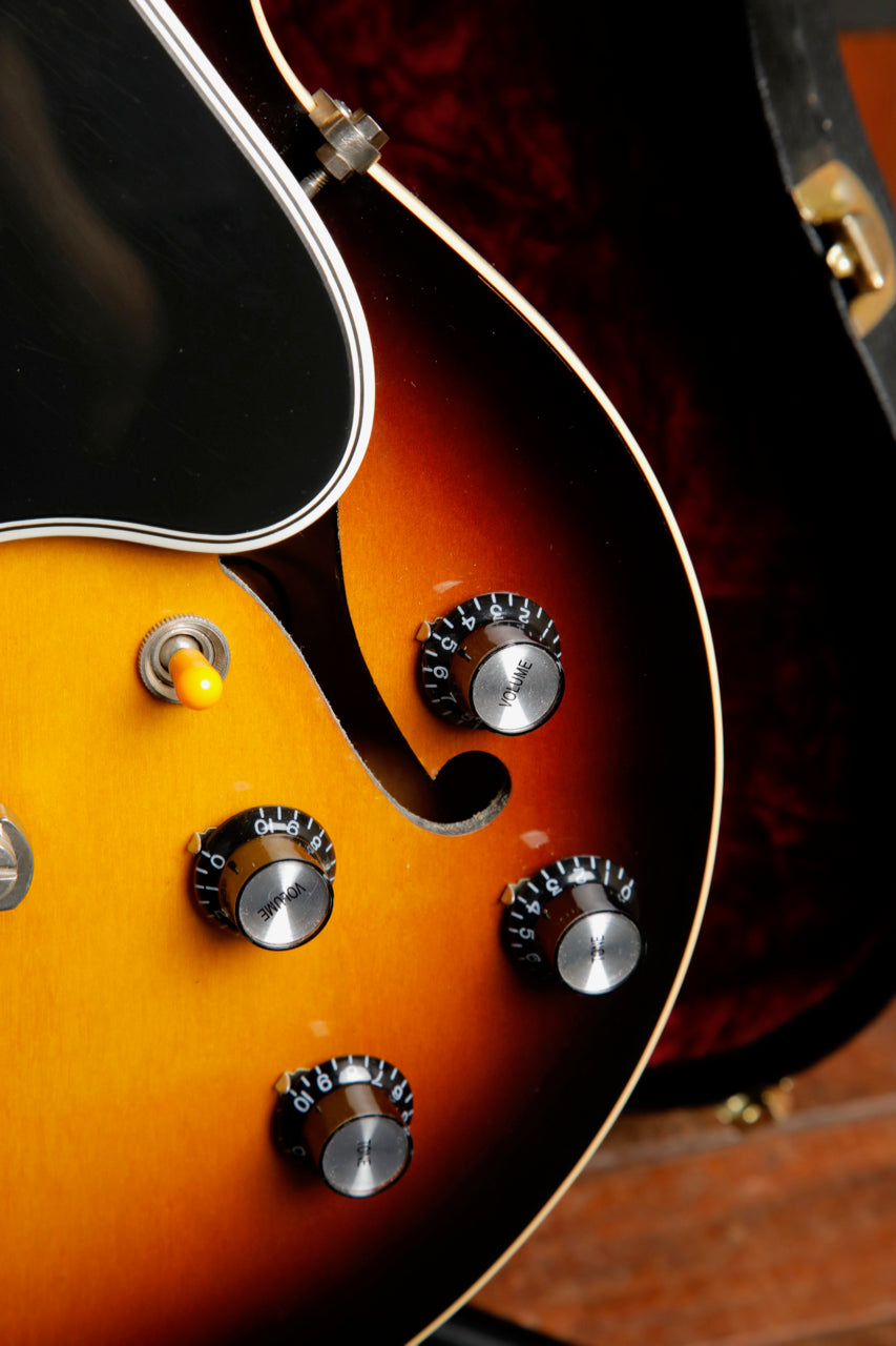 Gibson Custom Shop ES-339 Semi-Hollow Vintage Sunburst Electric Guitar Pre-Owned