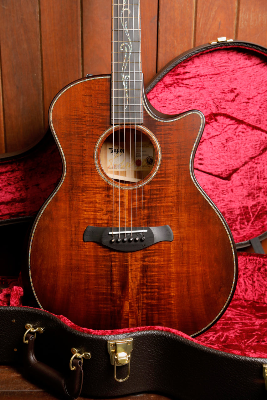 Taylor Builder's Edition K24ce Hawaiian Koa Acoustic-Electric Guitar