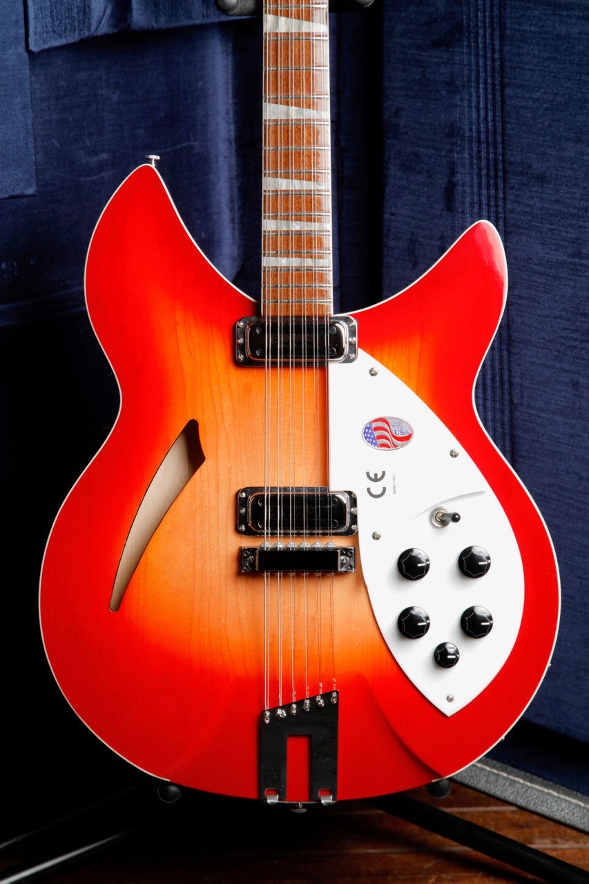 Rickenbacker 360/12c63 Vintage Reissue Fireglo 12-String Electric Guitar