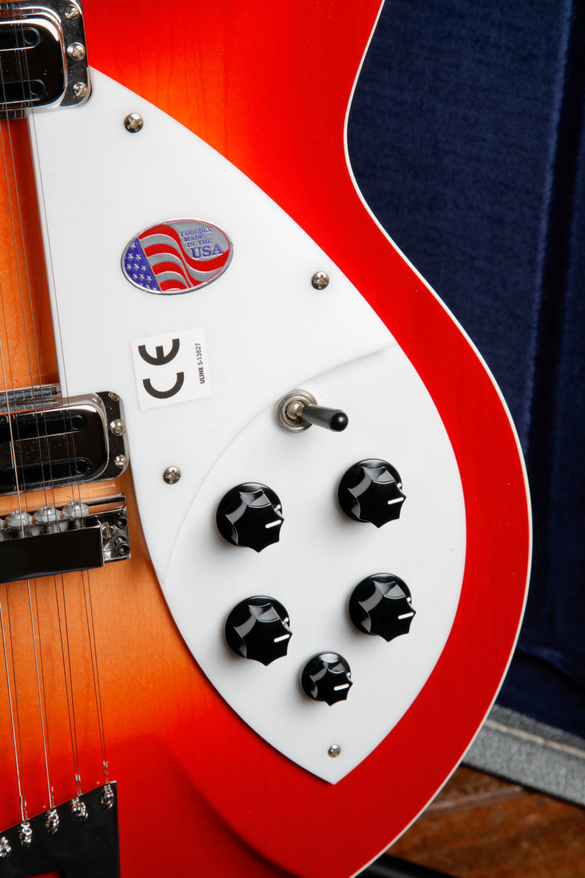 Rickenbacker 360/12c63 Vintage Reissue Fireglo 12-String Electric Guitar
