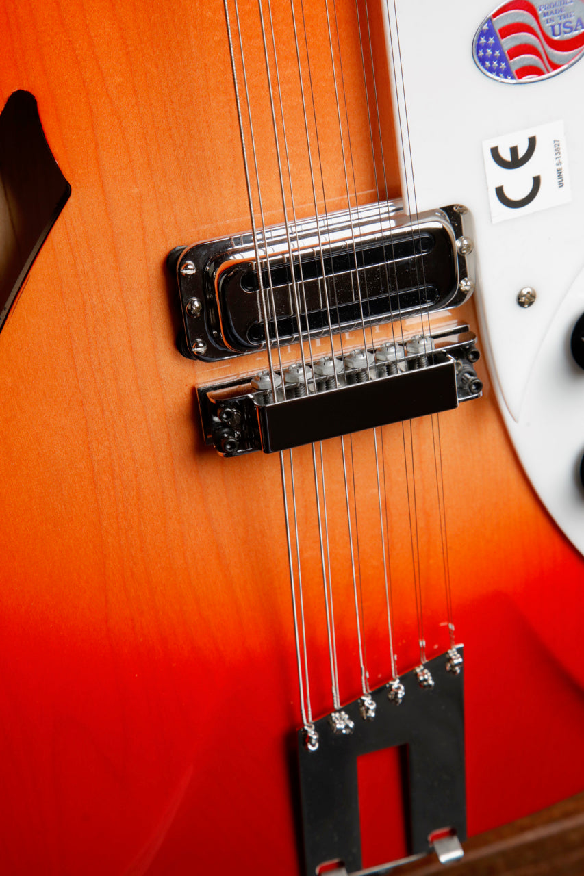 Rickenbacker 360/12c63 Vintage Reissue Fireglo 12-String Electric Guitar