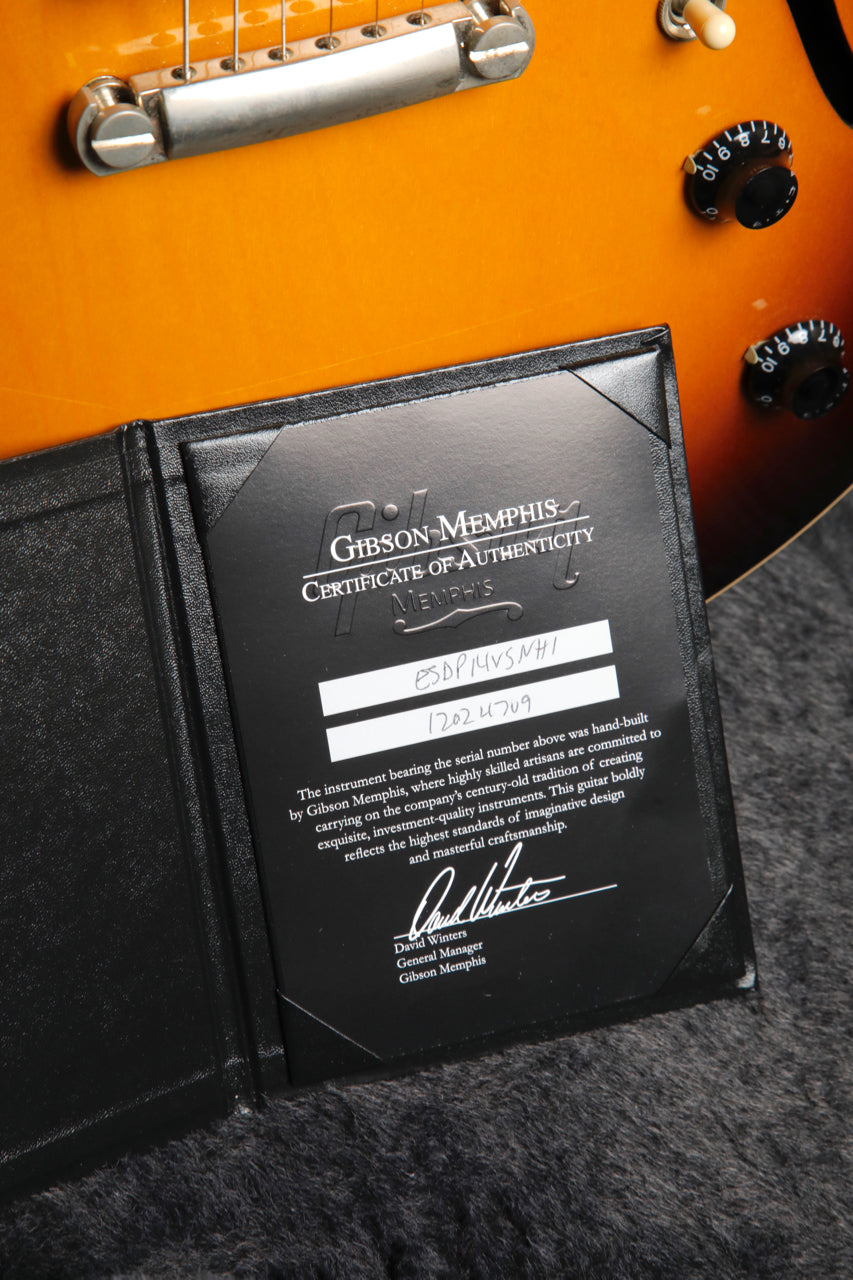 Gibson ES-335 Semi-Hollow Electric Guitar Vintage Sunburst 2014 Pre-Owned