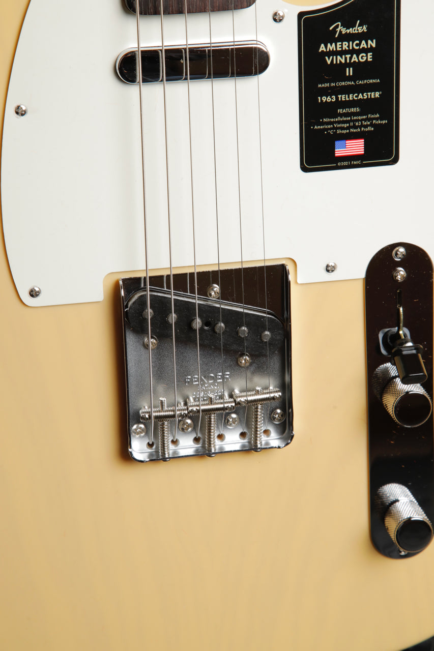 Fender American Vintage II 1963 Telecaster Vintage Blonde Electric Guitar