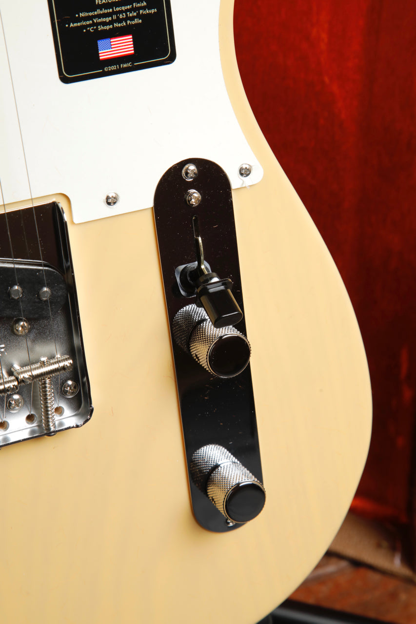 Fender American Vintage II 1963 Telecaster Vintage Blonde Electric Guitar