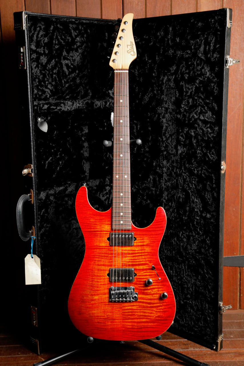 Suhr Standard HH Fireburst Electric Guitar 2012 Pre-Owned