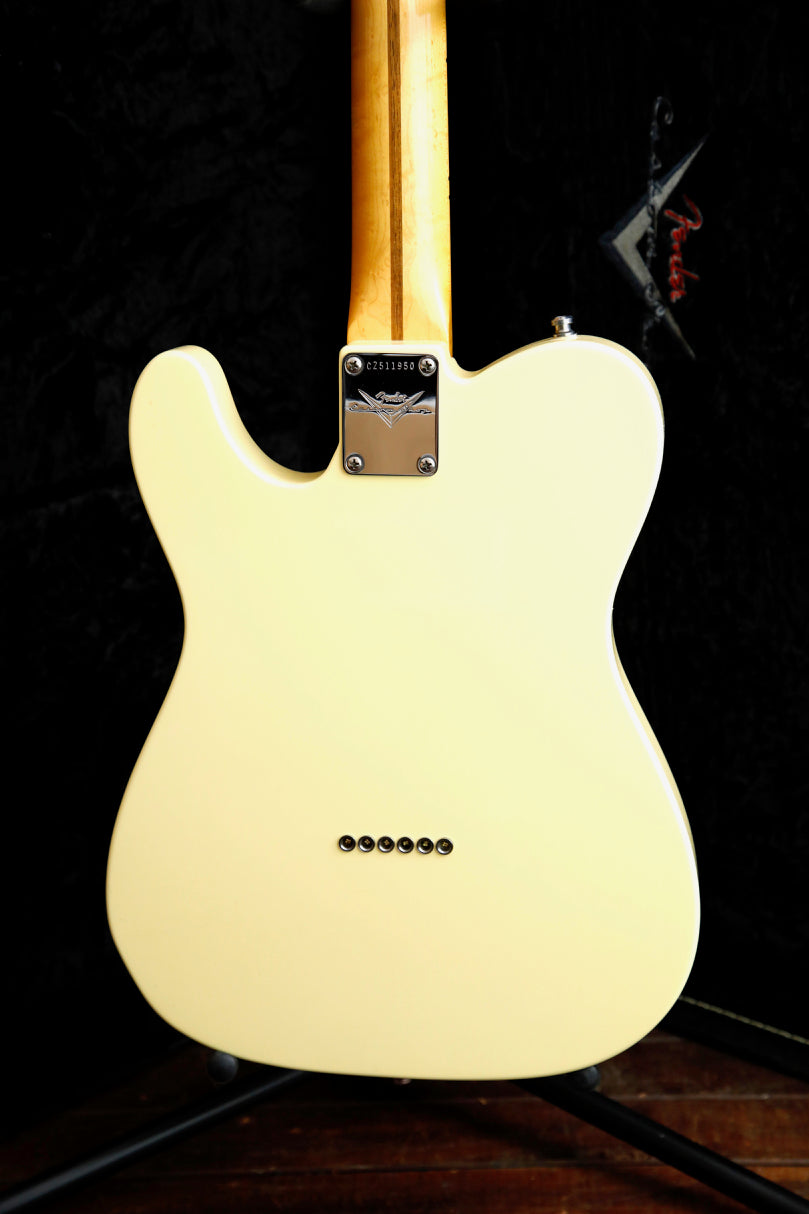 Fender Custom Shop Custom Classic Telecaster Vintage White Electric Guitar 2009 Pre-Owned