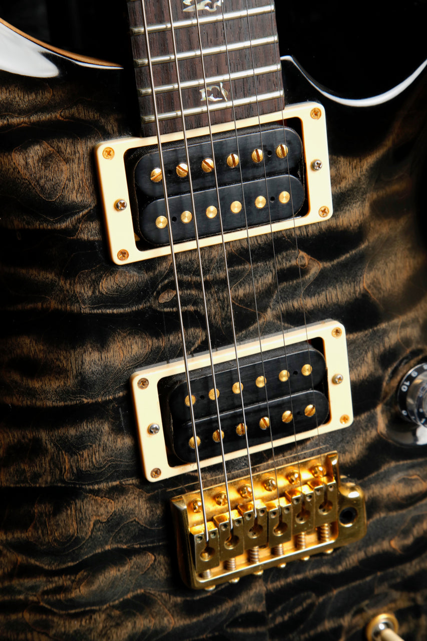 PRS Custom 24 10-Top Wood Library Rosewood Neck Charcoal Burst 2010 Pre-Owned