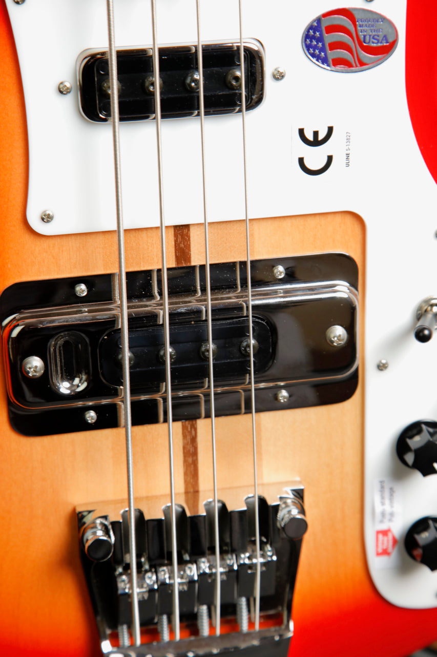 Rickenbacker 4003S Fireglo Solidbody Electric Bass Guitar