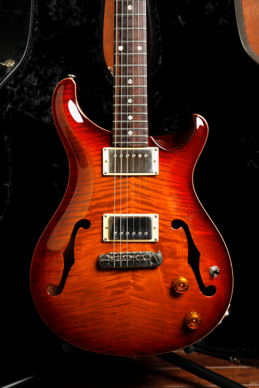 PRS McCarty Hollowbody Dark Cherry Sunburst Electric Guitar 1998 Pre-Owned