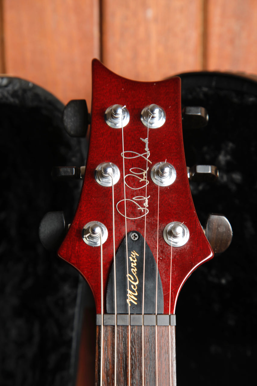 PRS McCarty Hollowbody Dark Cherry Sunburst Electric Guitar 1998 Pre-Owned