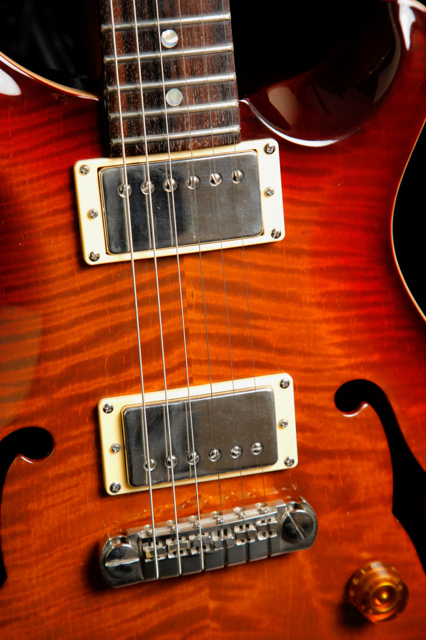 PRS McCarty Hollowbody Dark Cherry Sunburst Electric Guitar 1998 Pre-Owned