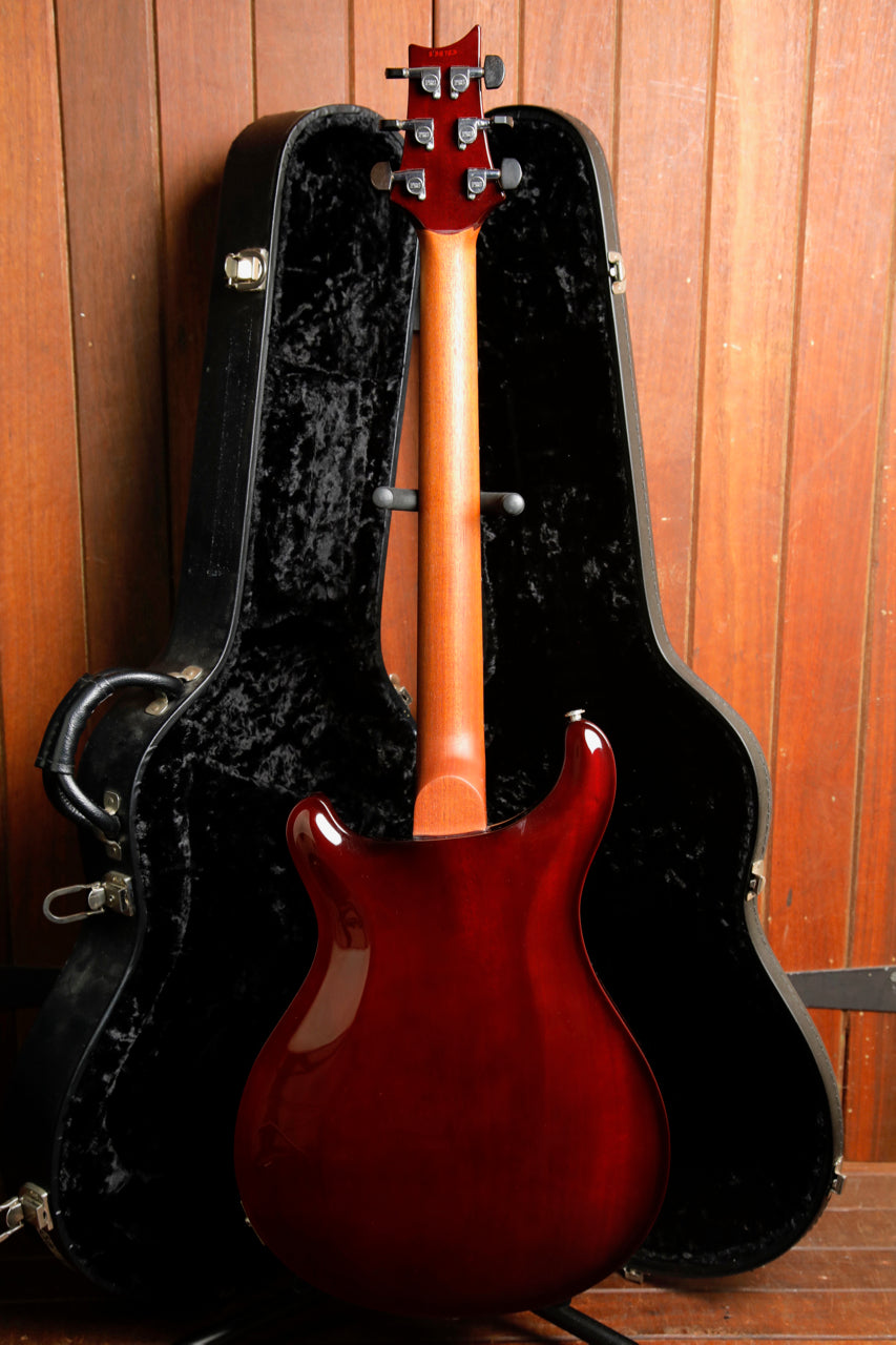 PRS McCarty Hollowbody Dark Cherry Sunburst Electric Guitar 1998 Pre-Owned