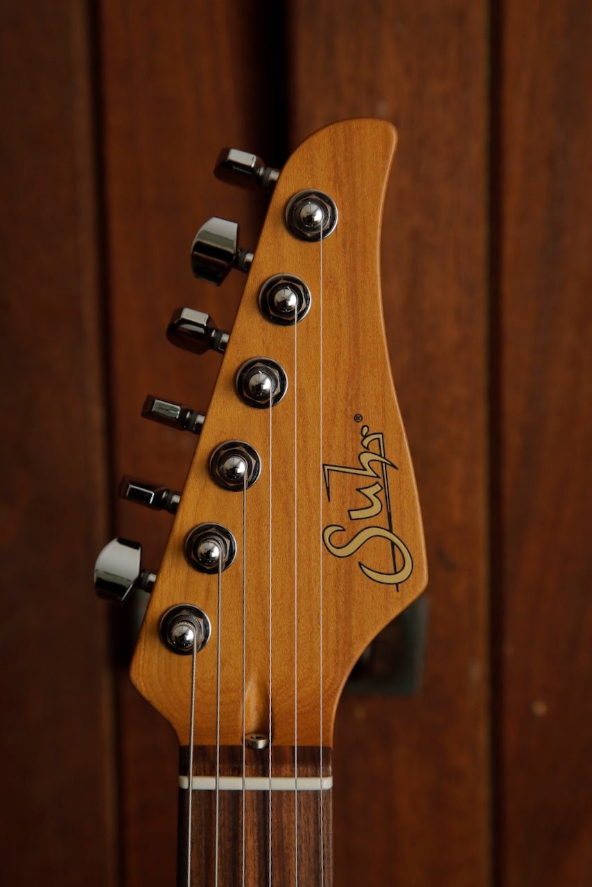 Suhr Standard Plus HSS Faded Whale Blue Burst Electric Guitar