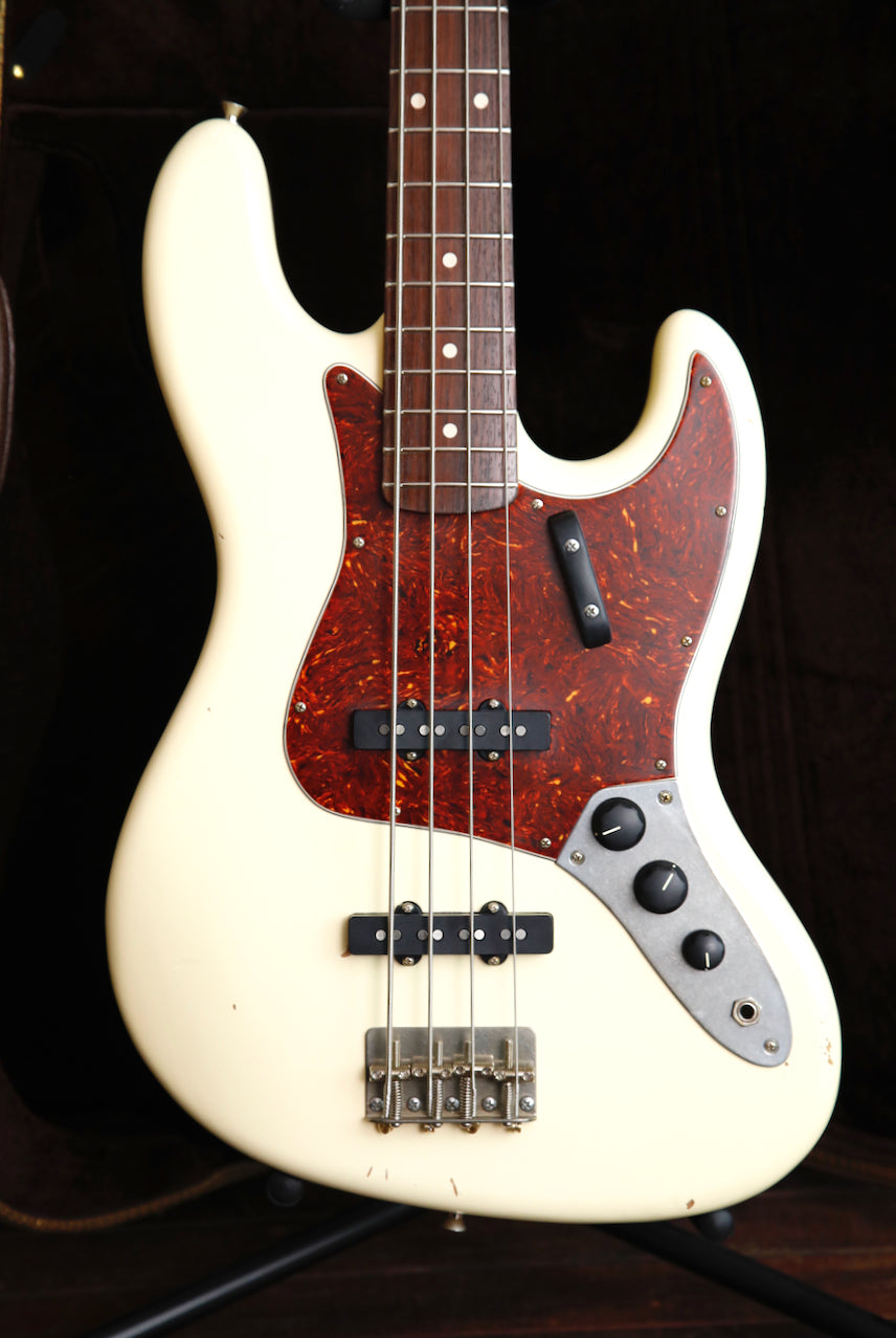 Nash JB-63 Olympic White Bass Guitar
