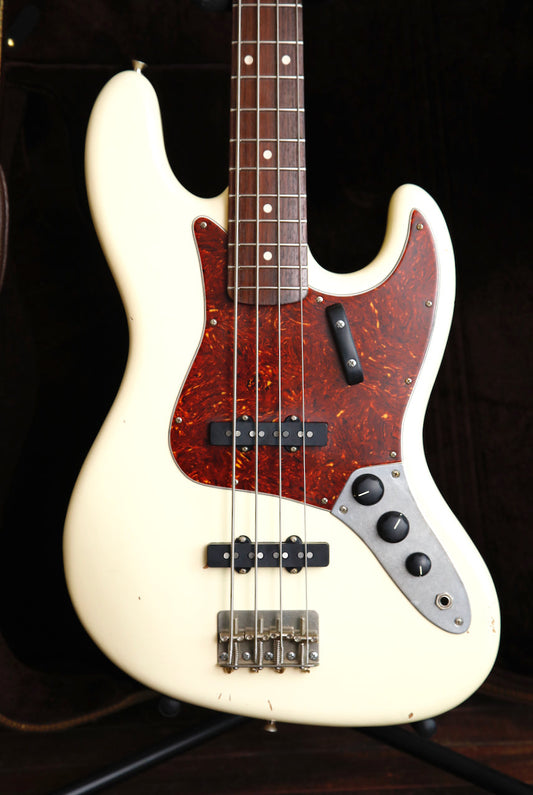 Nash JB-63 Olympic White Bass Guitar