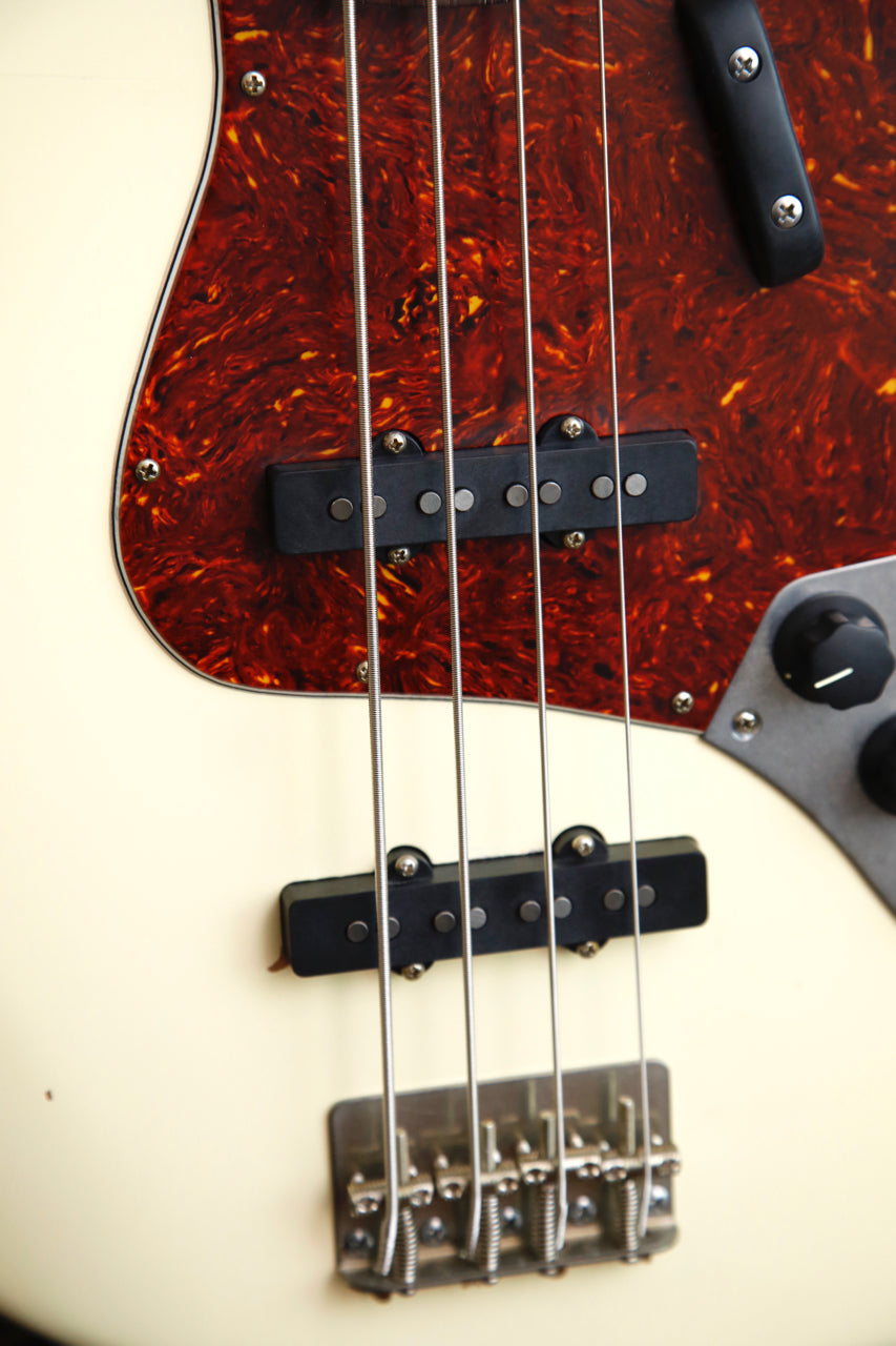 Nash JB-63 Olympic White Bass Guitar