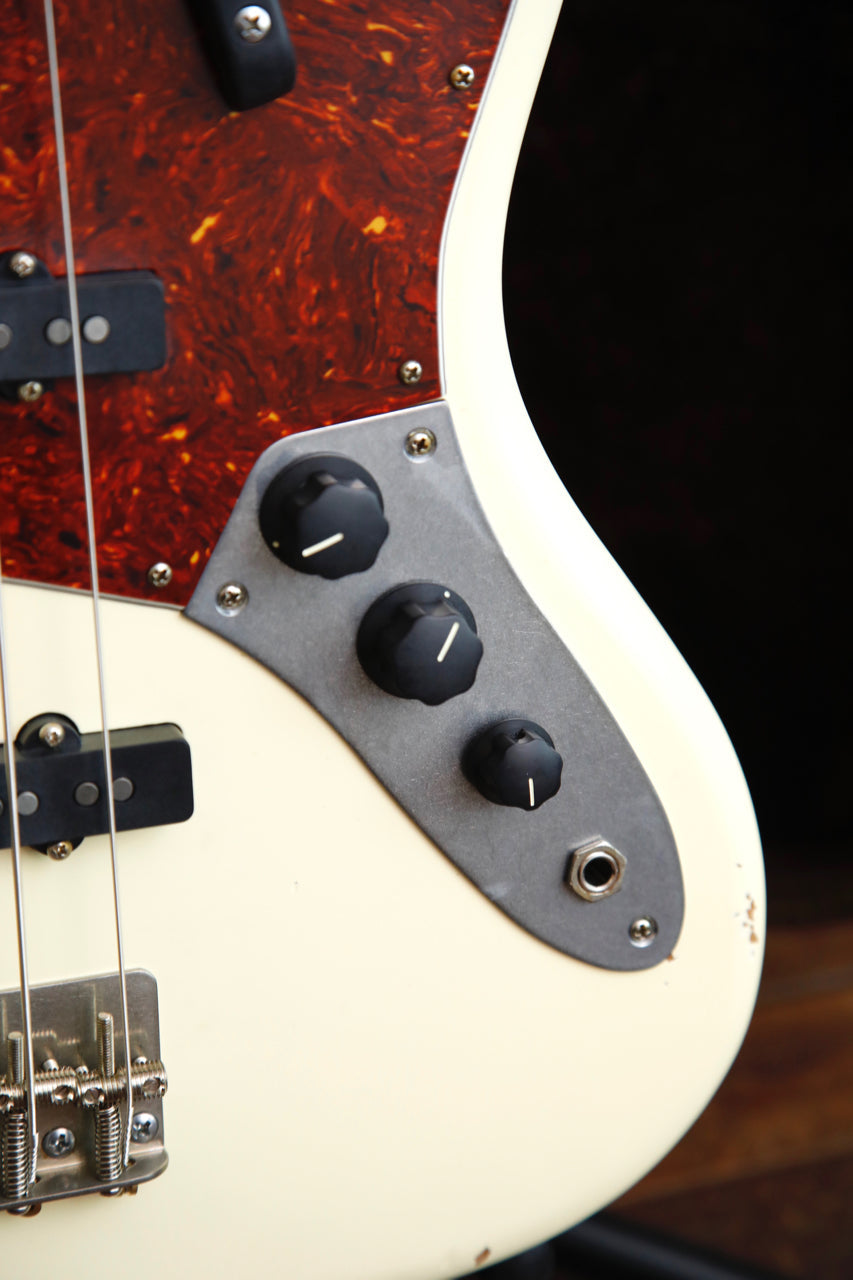 Nash JB-63 Olympic White Bass Guitar