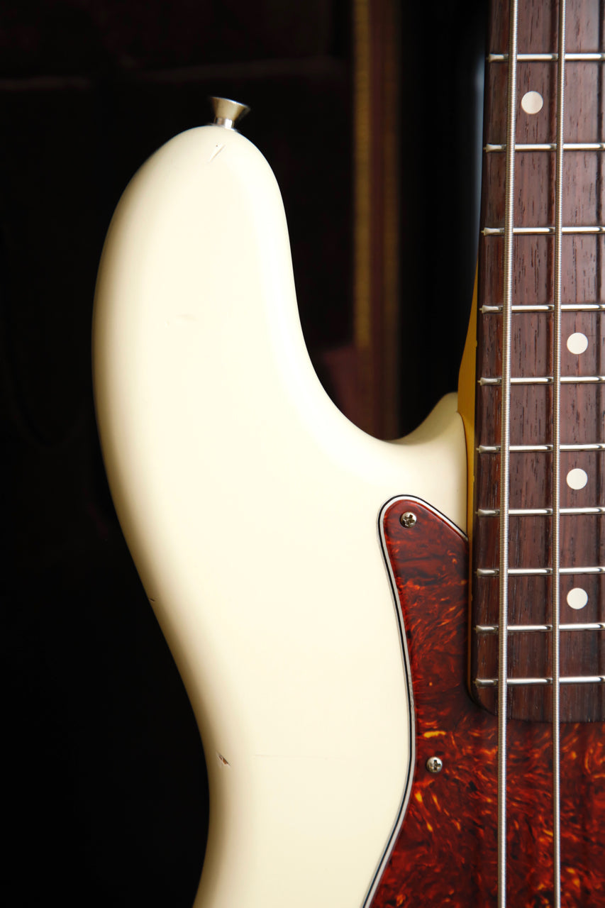 Nash JB-63 Olympic White Bass Guitar