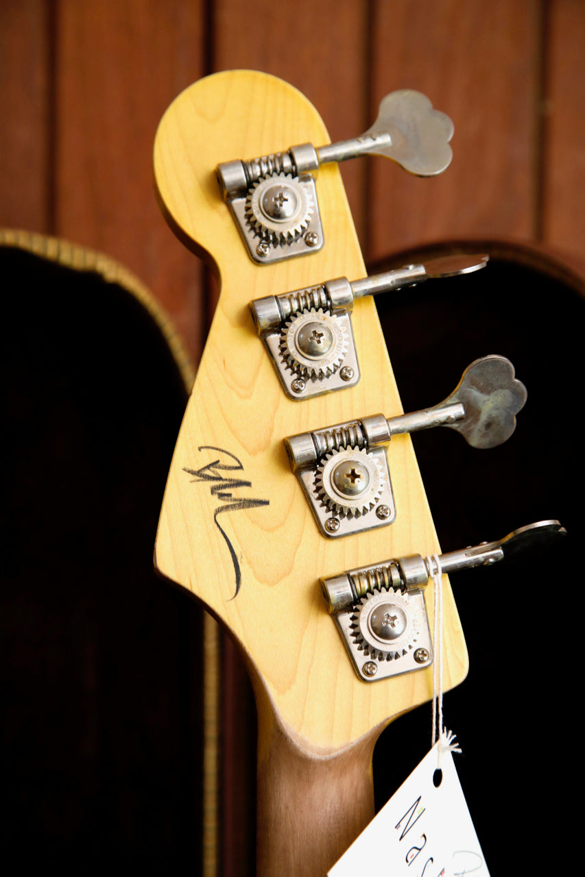 Nash JB-63 Olympic White Bass Guitar
