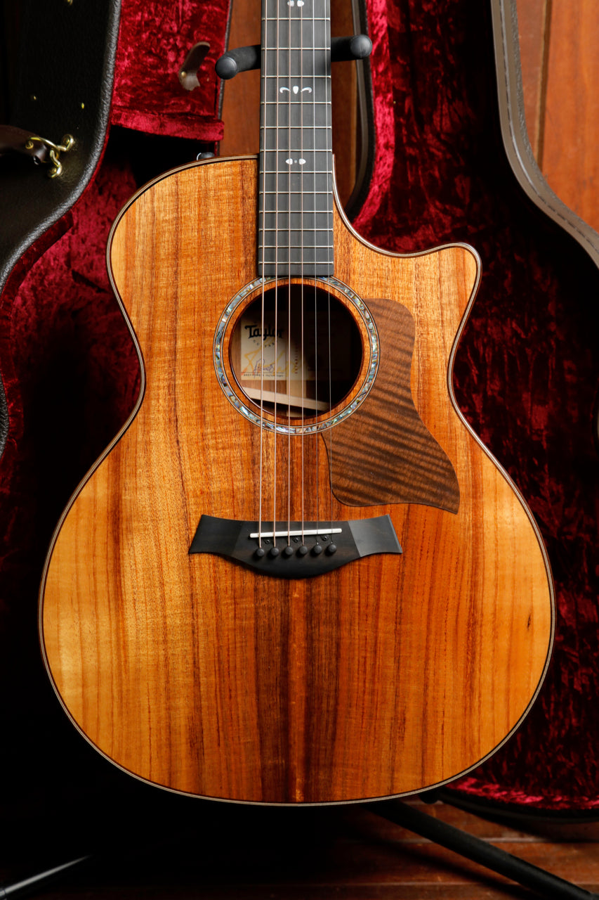 Taylor 724ce Hawaiian Koa Acoustic-Electric Guitar