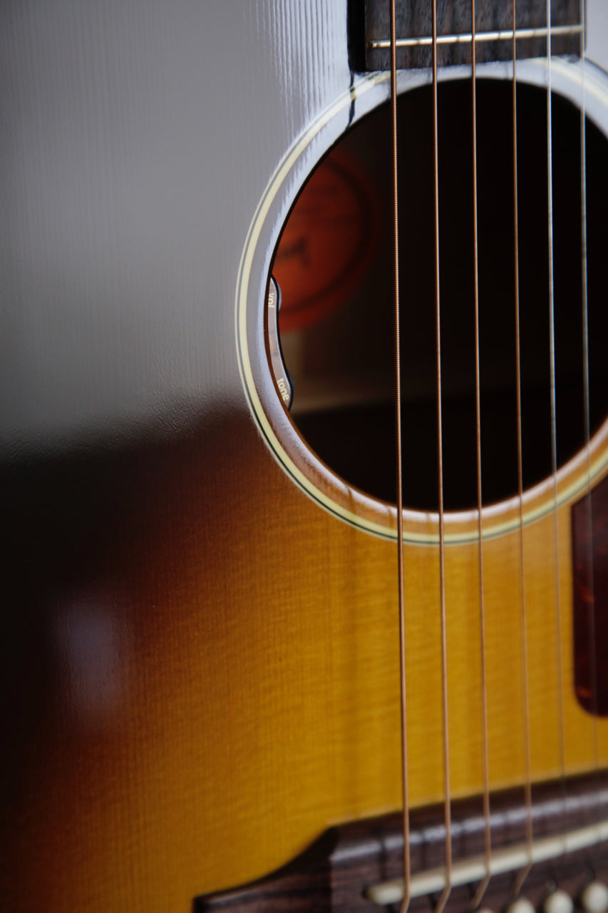 Gibson J-45 1950's Original Vintage Sunburst Acoustic-Electric Guitar