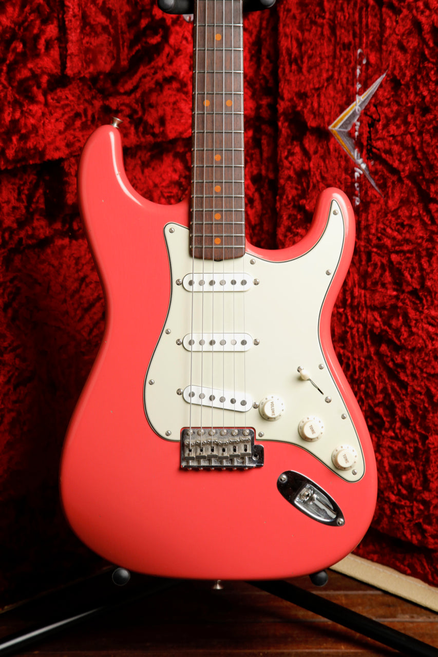Fender Custom Shop 1964 Stratocaster Journeyman Aged Fiesta Red Electric Guitar Pre-Owned