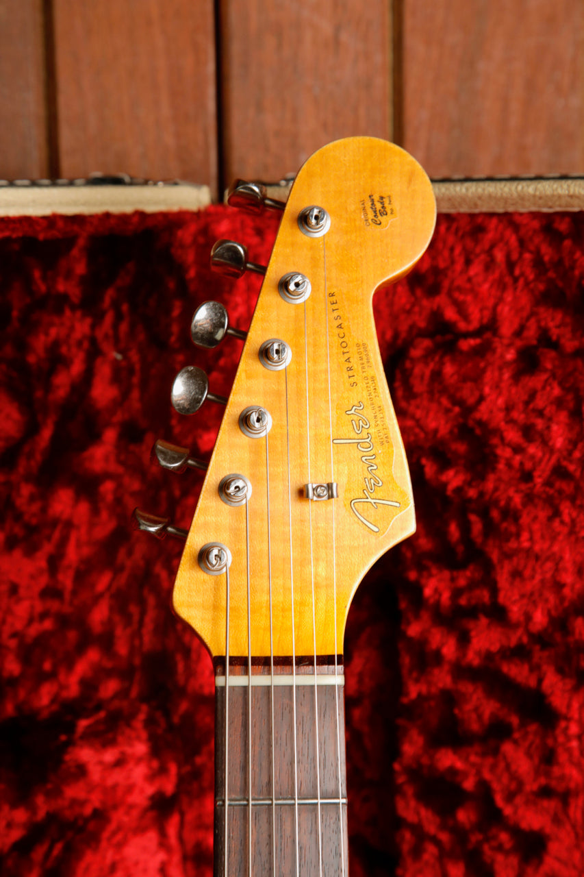 Fender Custom Shop 1964 Stratocaster Journeyman Aged Fiesta Red Electric Guitar Pre-Owned