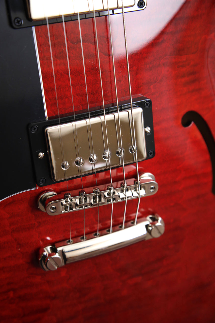 Gibson ES-335 Figured Sixties Cherry Semi-Hollow Electric Guitar Left Handed