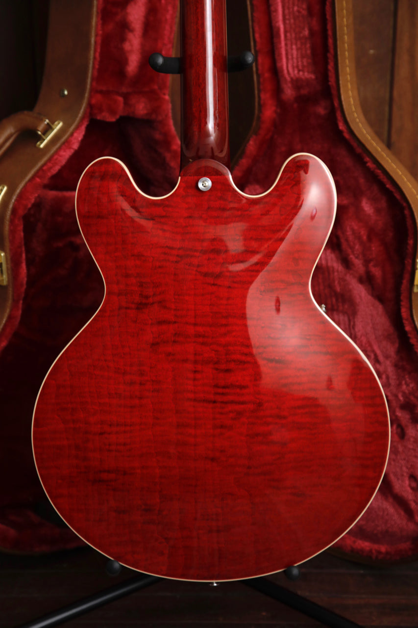 Gibson ES-335 Figured Sixties Cherry Semi-Hollow Electric Guitar Left Handed