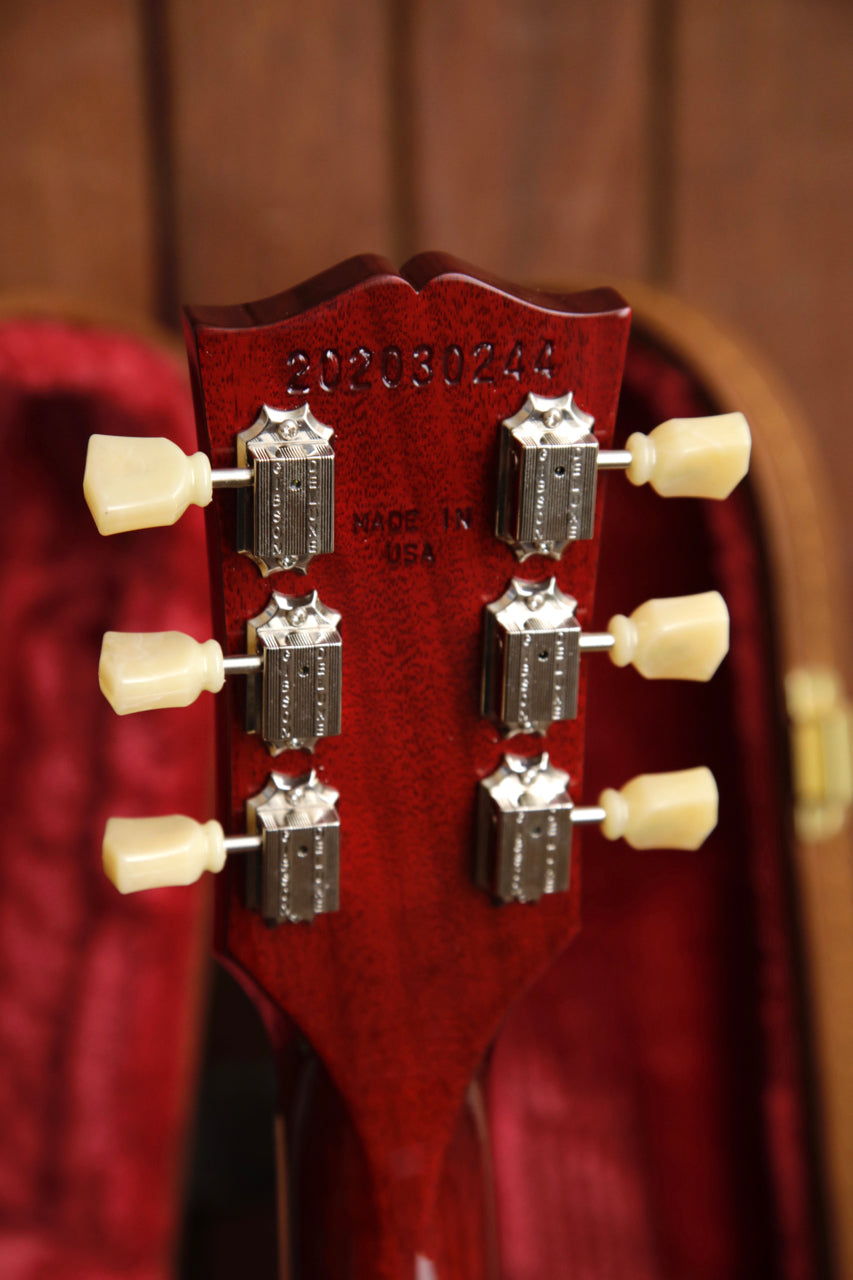 Gibson ES-335 Figured Sixties Cherry Semi-Hollow Electric Guitar Left Handed