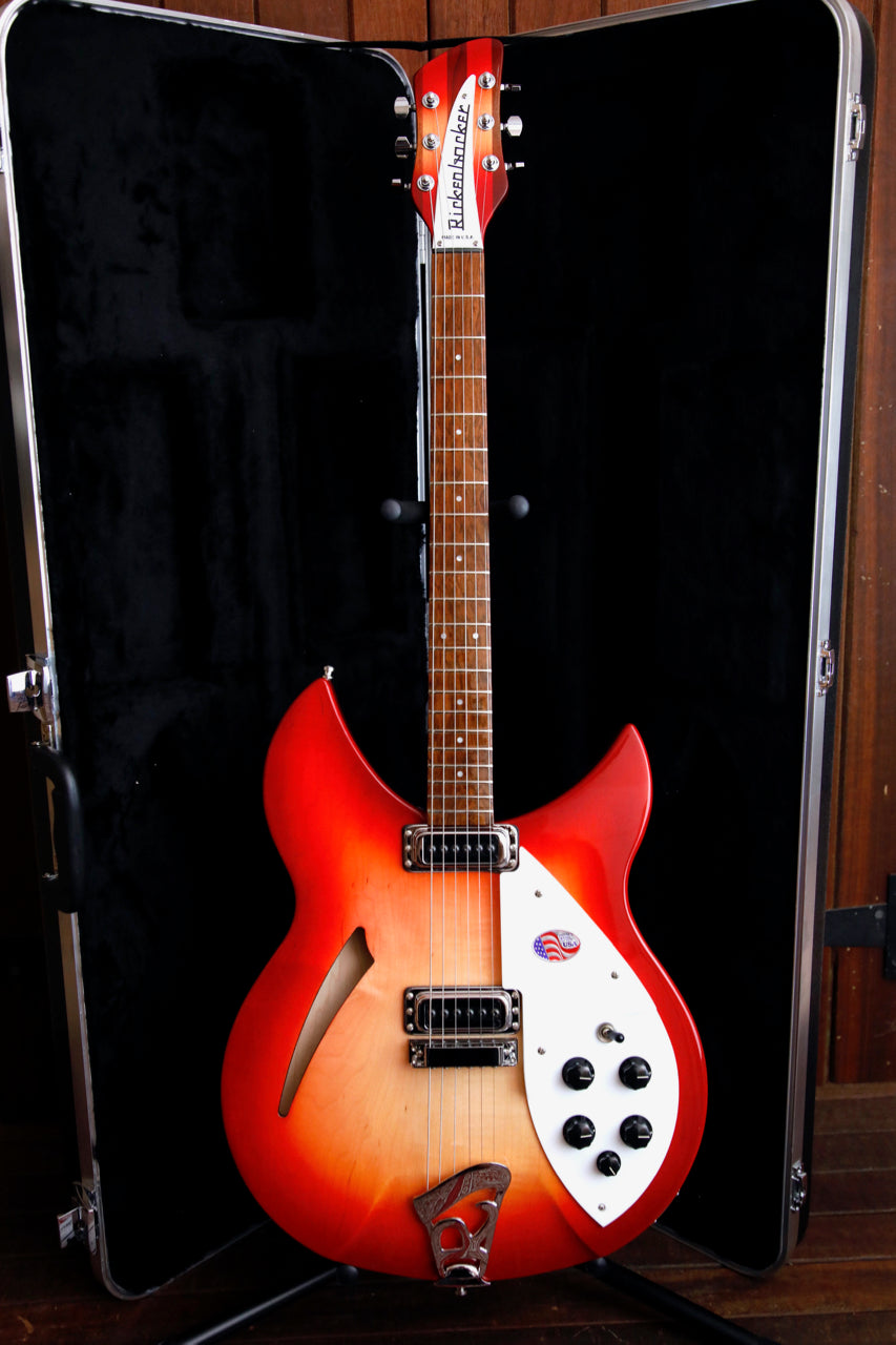 Rickenbacker 330 Fireglo Semi-Hollow Electric Guitar