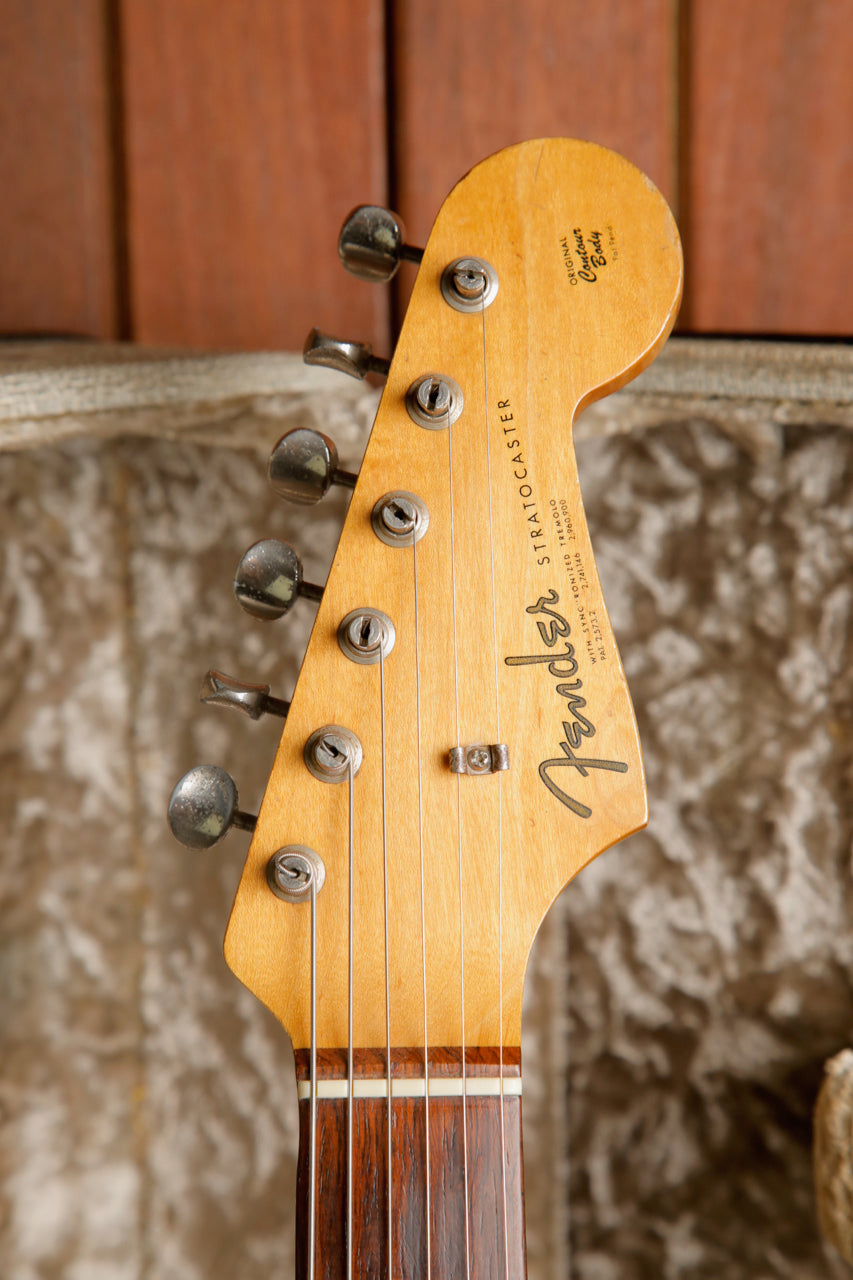 Fender 1964 Stratocaster Fiesta Red Vintage Electric Guitar Pre-Owned