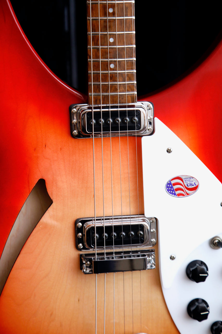 Rickenbacker 330 Fireglo Semi-Hollow Electric Guitar