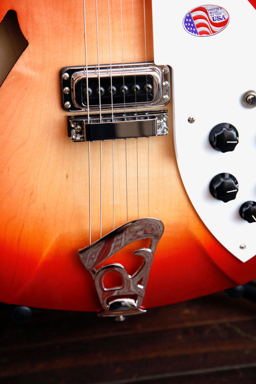 Rickenbacker 330 Fireglo Semi-Hollow Electric Guitar