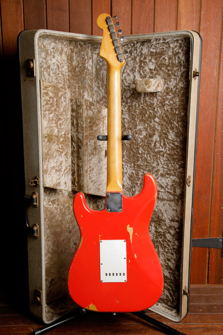 Fender 1964 Stratocaster Fiesta Red Vintage Electric Guitar Pre-Owned