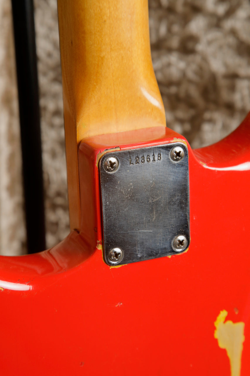 Fender 1964 Stratocaster Fiesta Red Vintage Electric Guitar Pre-Owned