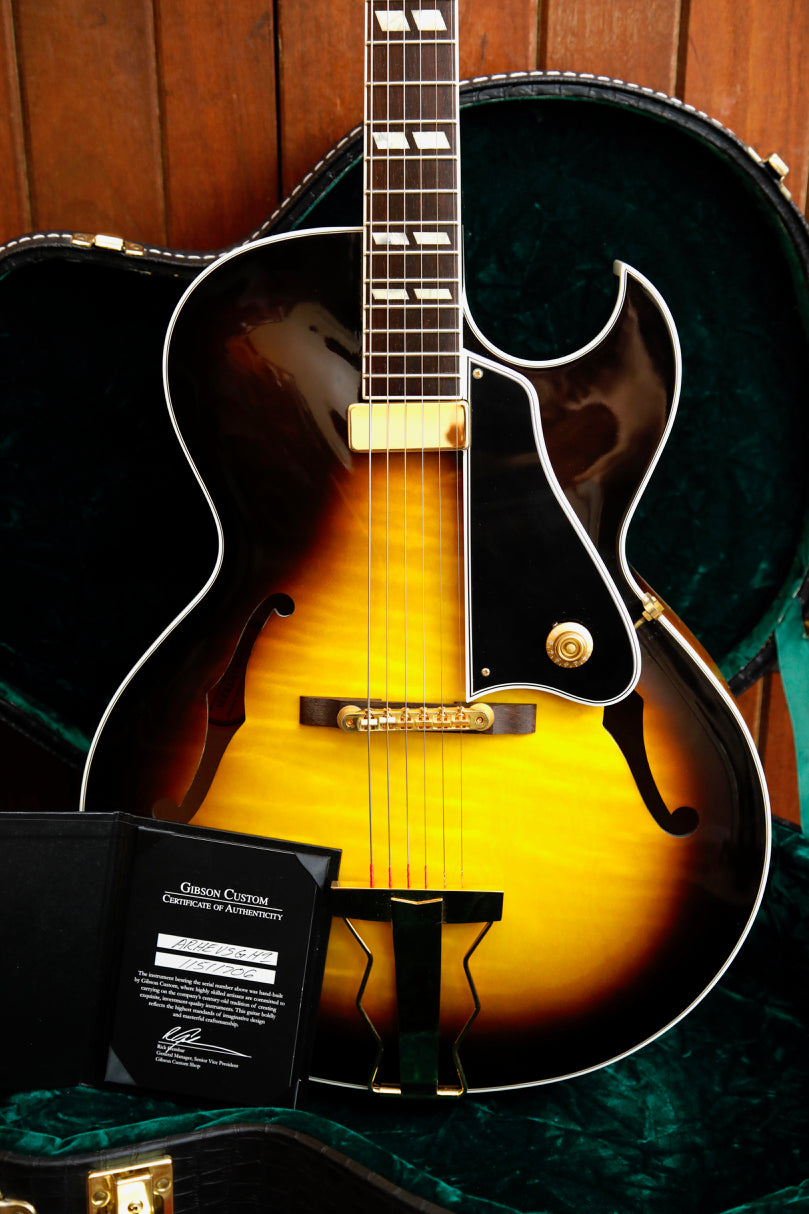 Gibson Herb Ellis ES-165 Vintage Sunburst Hollowbody Electric Guitar 2011 Pre-Owned
