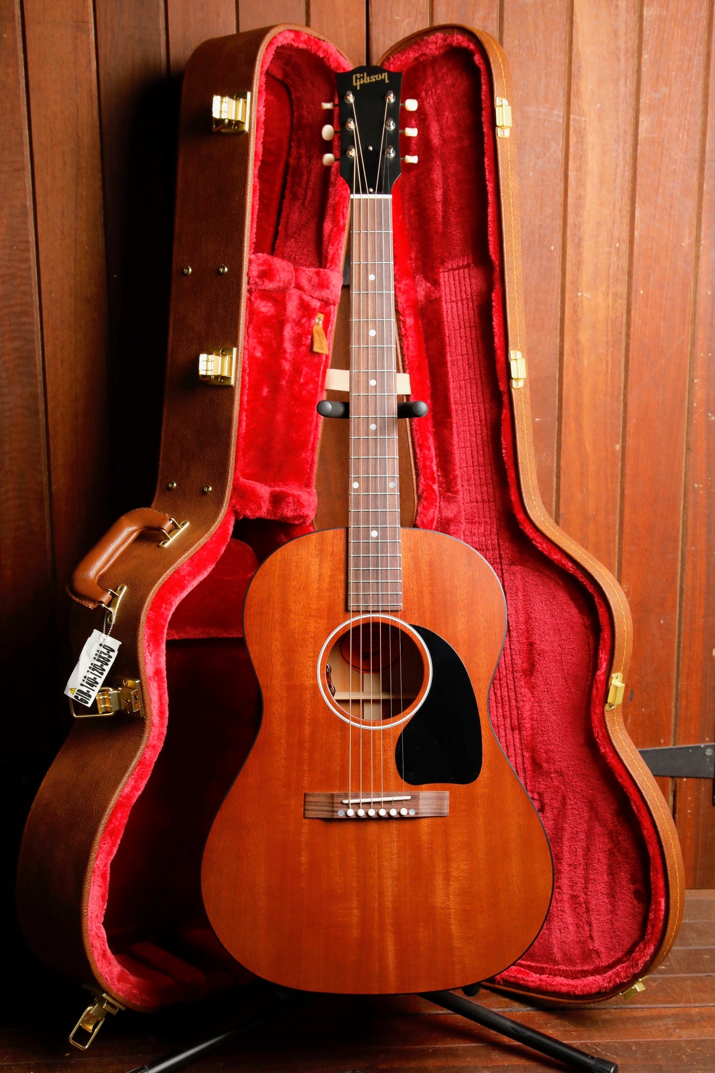 Gibson LG-2 All Mahogany Faded Natural Acoustic-Electric Guitar