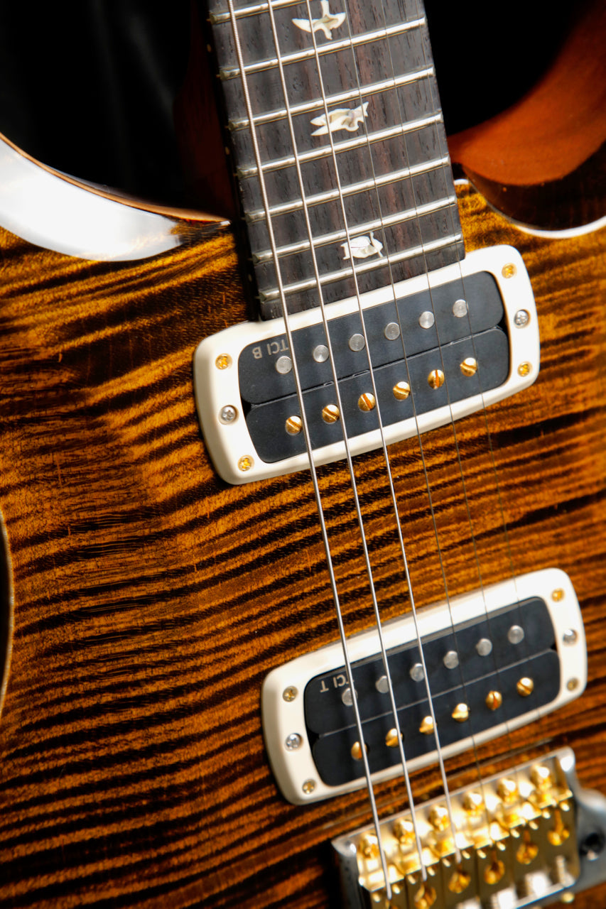 PRS Custom 24-08 10-Top, Pattern Thin, Yellow Tiger Electric Guitar